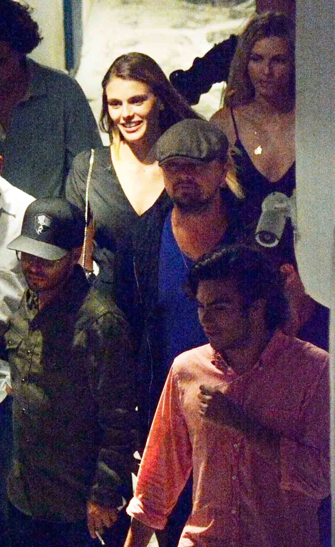 leonardo dicaprio y nina agdal vacaciones en grecia