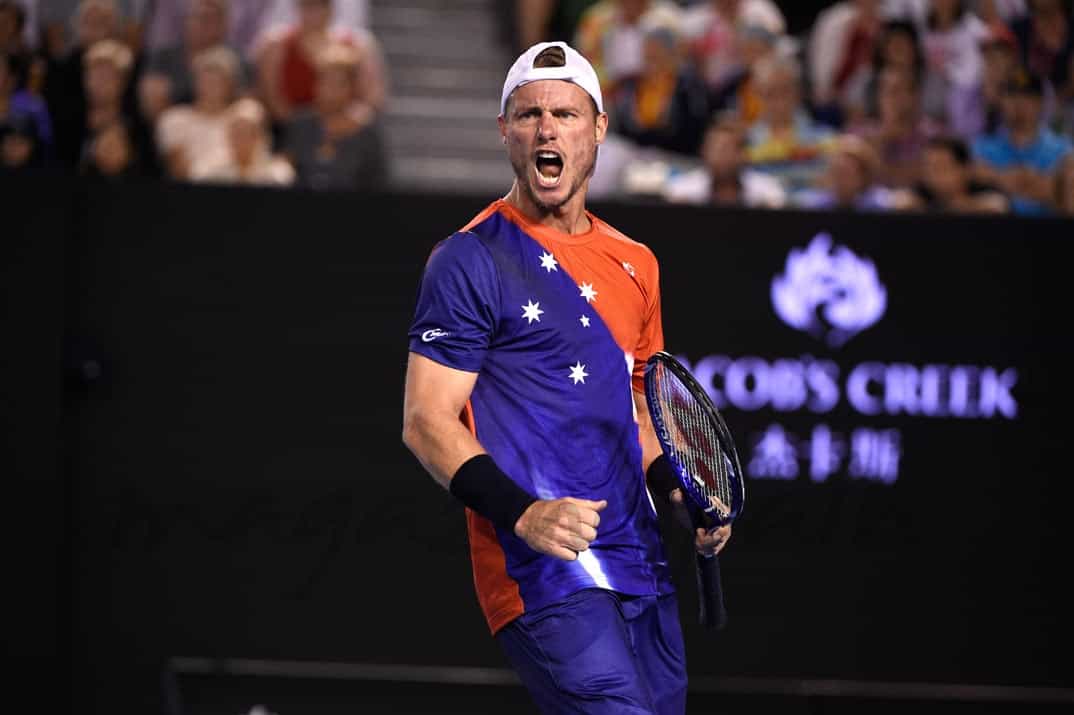 lleyton-Hewitt se despide del tenis acompanado de sus hijos