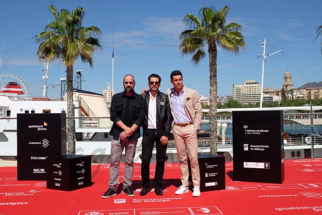 Luis Tosar, Kike Maíllo y Mario Casas - Toro - Festival de Málaga