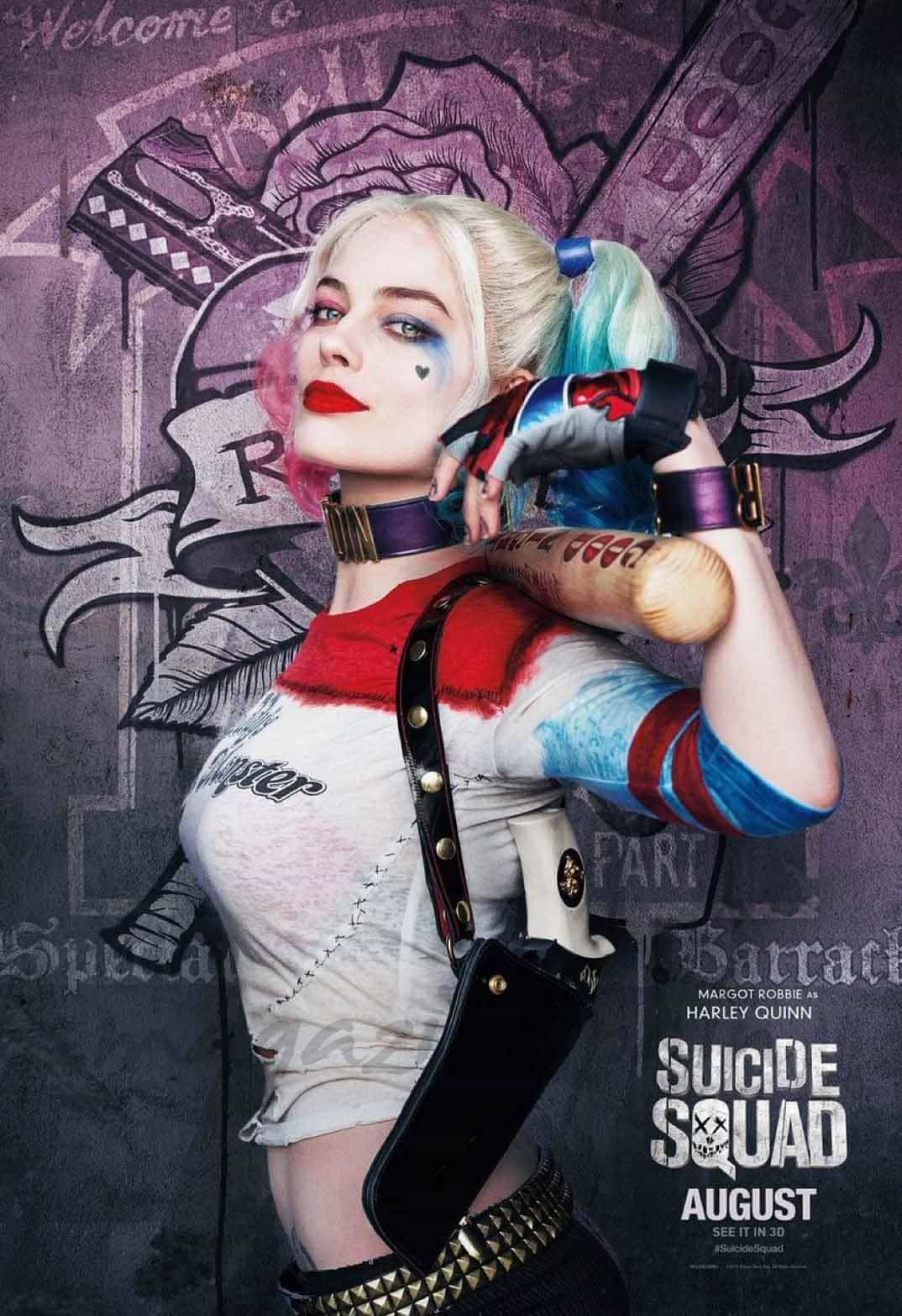 Margot Robbie en "Escuadron Suicida"