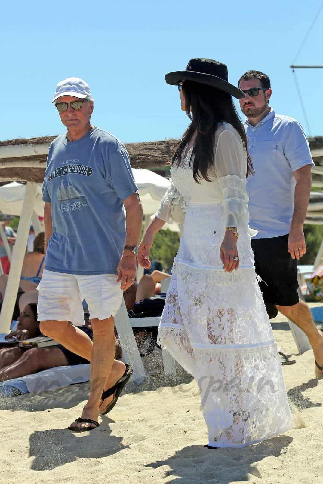 michael-douglas-y-catherine-zeta-jones vacaciones en saint tropez