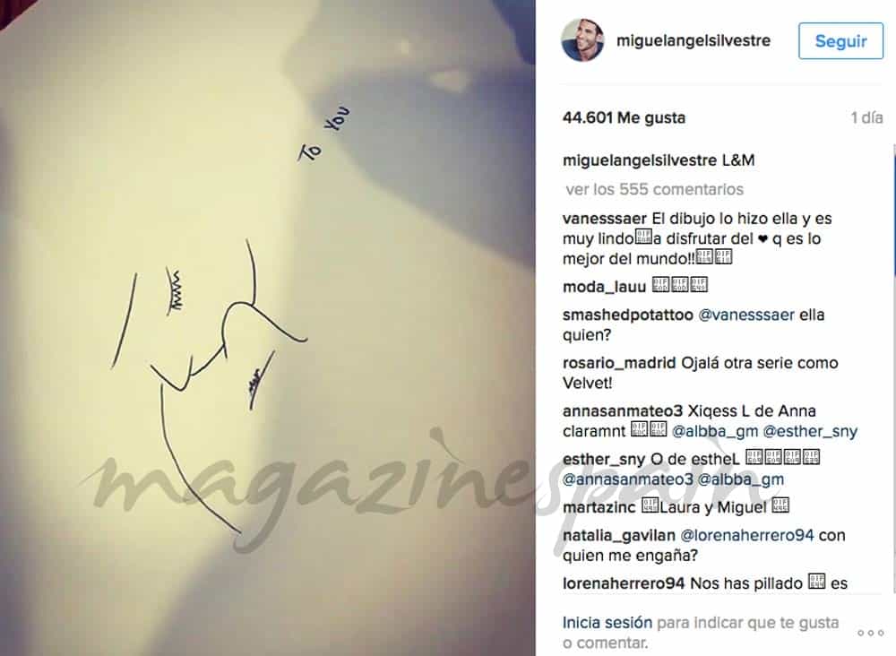 declaracion de amor de miguel angel silvestre