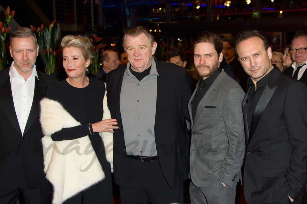 mikael-persbrandt-emma-thompson-brendan-gleeson-daniel-bruelh-y-vincent-perez en la berlinale