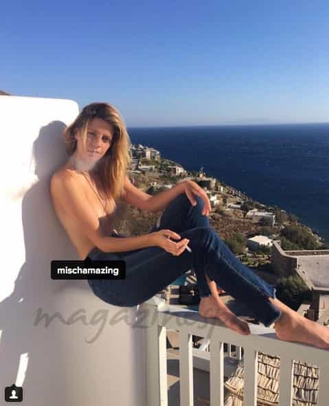 mischa barton vacaciones en mikonos