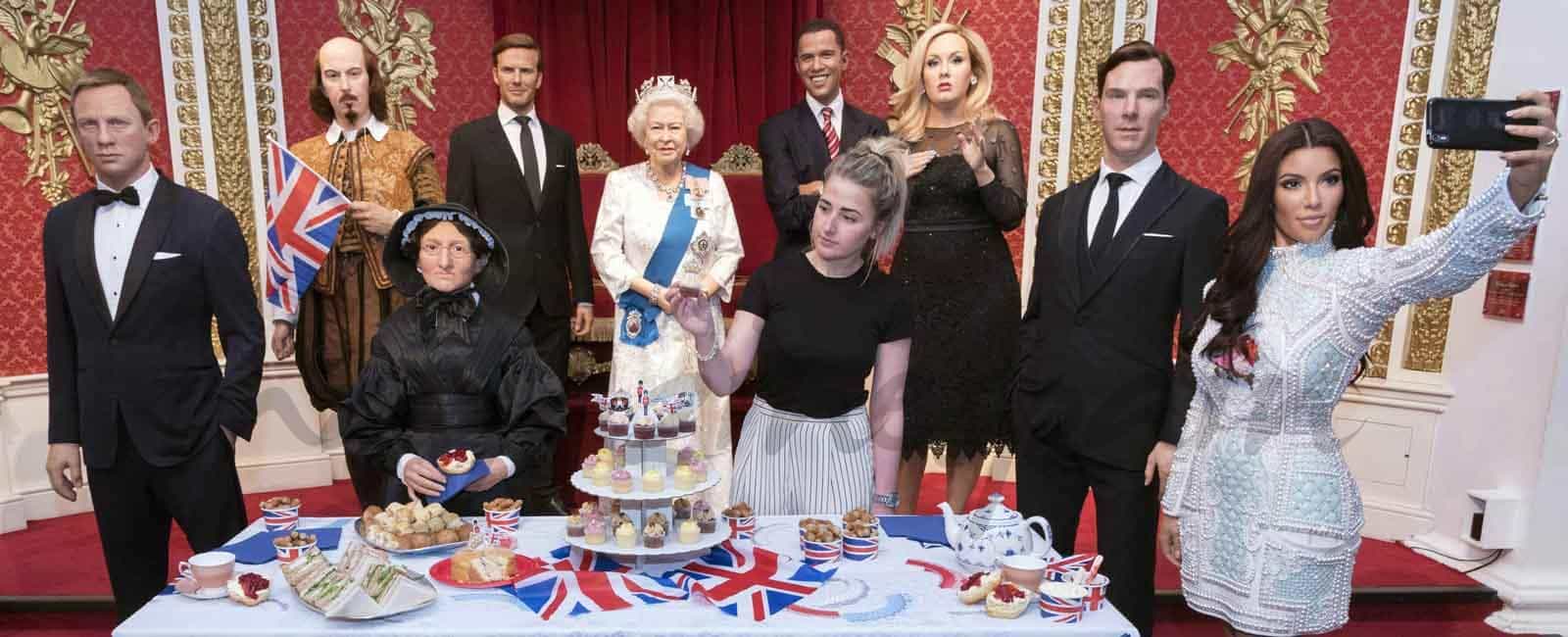 museo-madame-tussauds-londres celebra el cumpleaños de la reina isabel de inglaterra