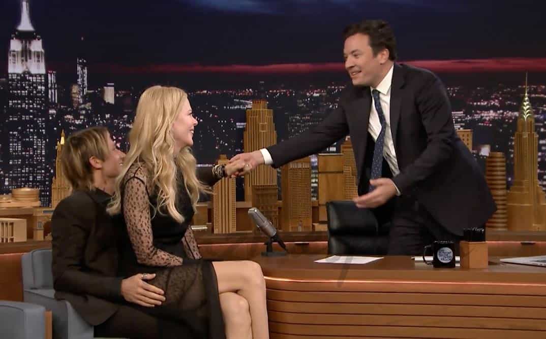 nicole kidman y keith urban de divierten en el show de jimmy fallon