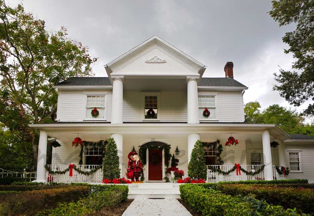 Casa en Navidad