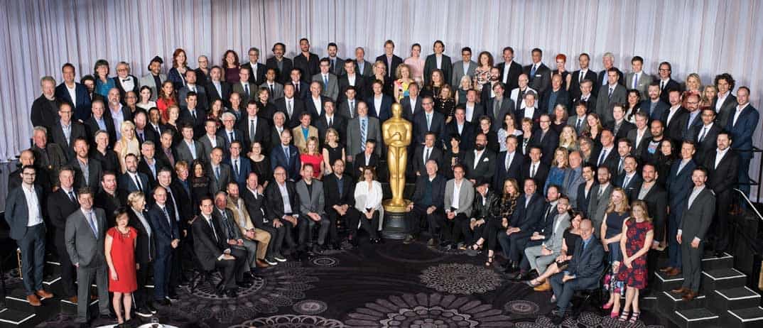 foto en familia de los nominados oscar de hollywood 2016