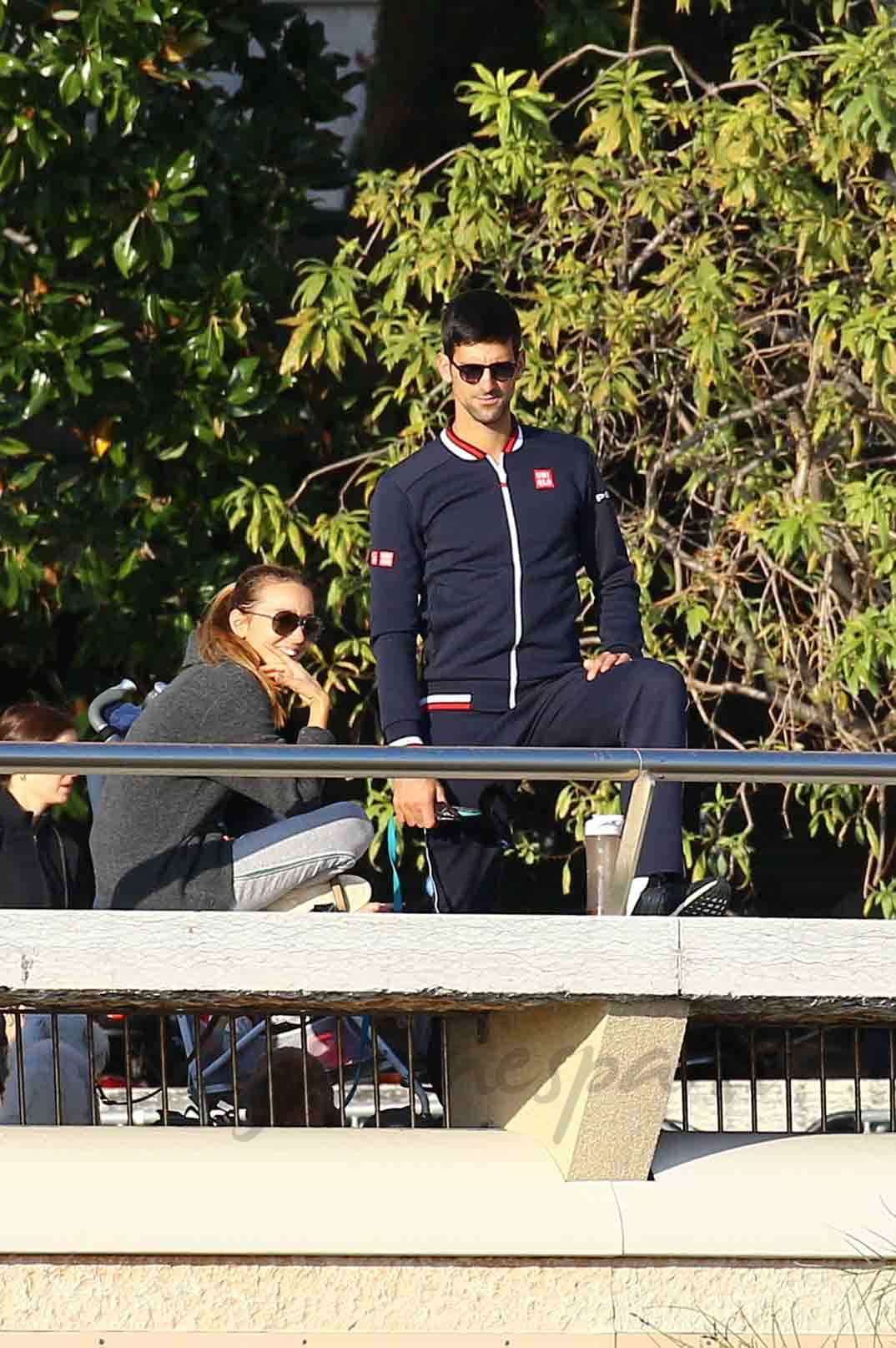 novak djokovic y jelena ristic vacaciones