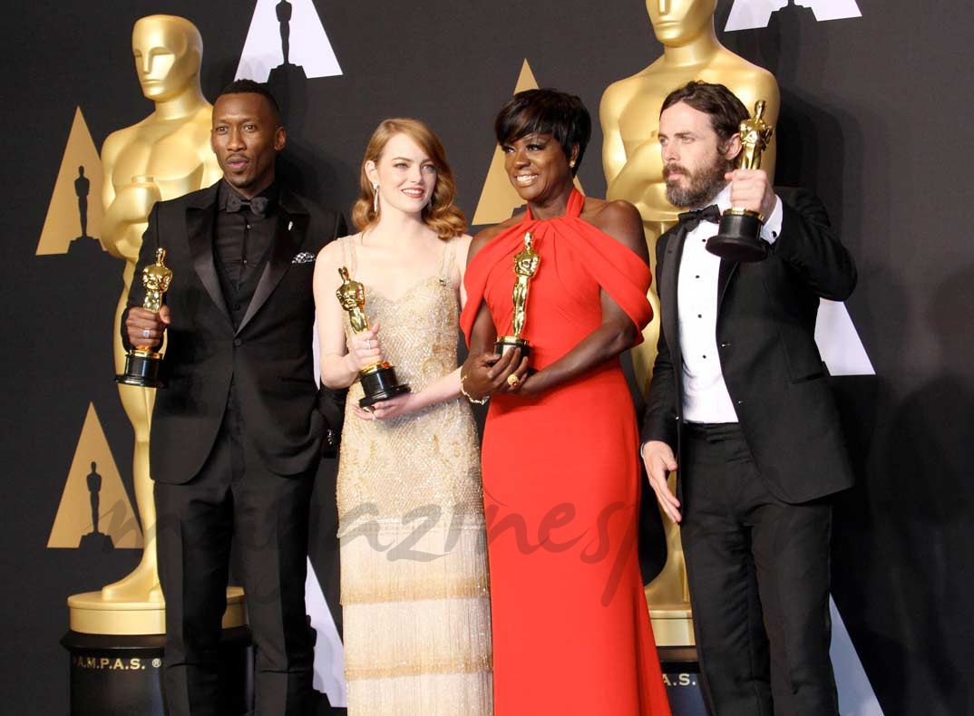 Mahershala Ali, Emma Stone, Viola Davis, Casey Affleck