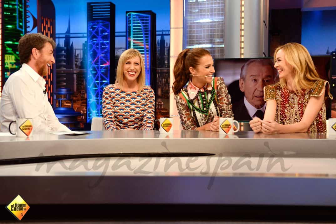 Pablo Motos, Cecilia Freire, Paula Echevarría y Marta Hazas - "El Hormiguero" - © Atresmedia