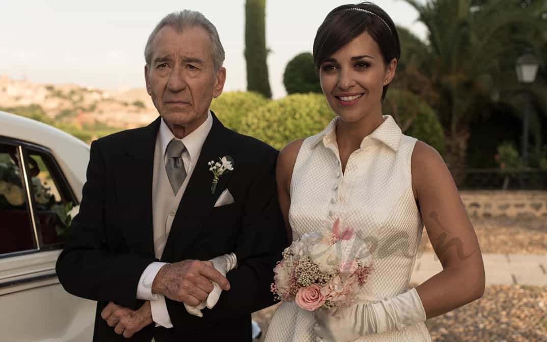 José Sacristan y Paula Echevarría - Boda Velvet - © Atresmedia
