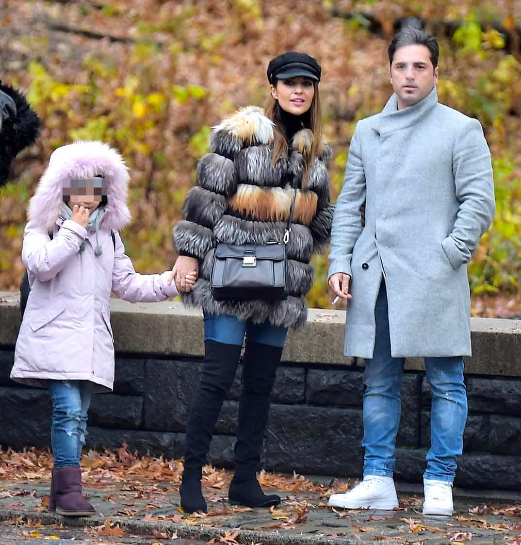 paula echevarria y david bustamante vacaciones en new york