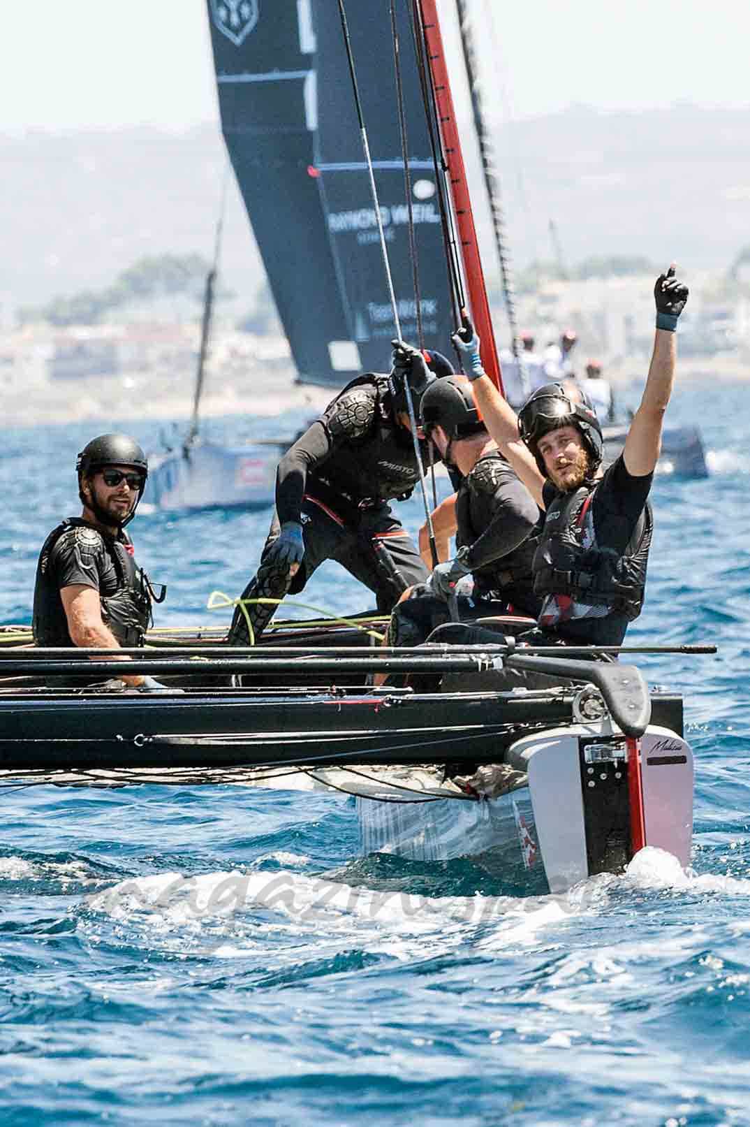 pierre casiraghi en las regatas de mallorca