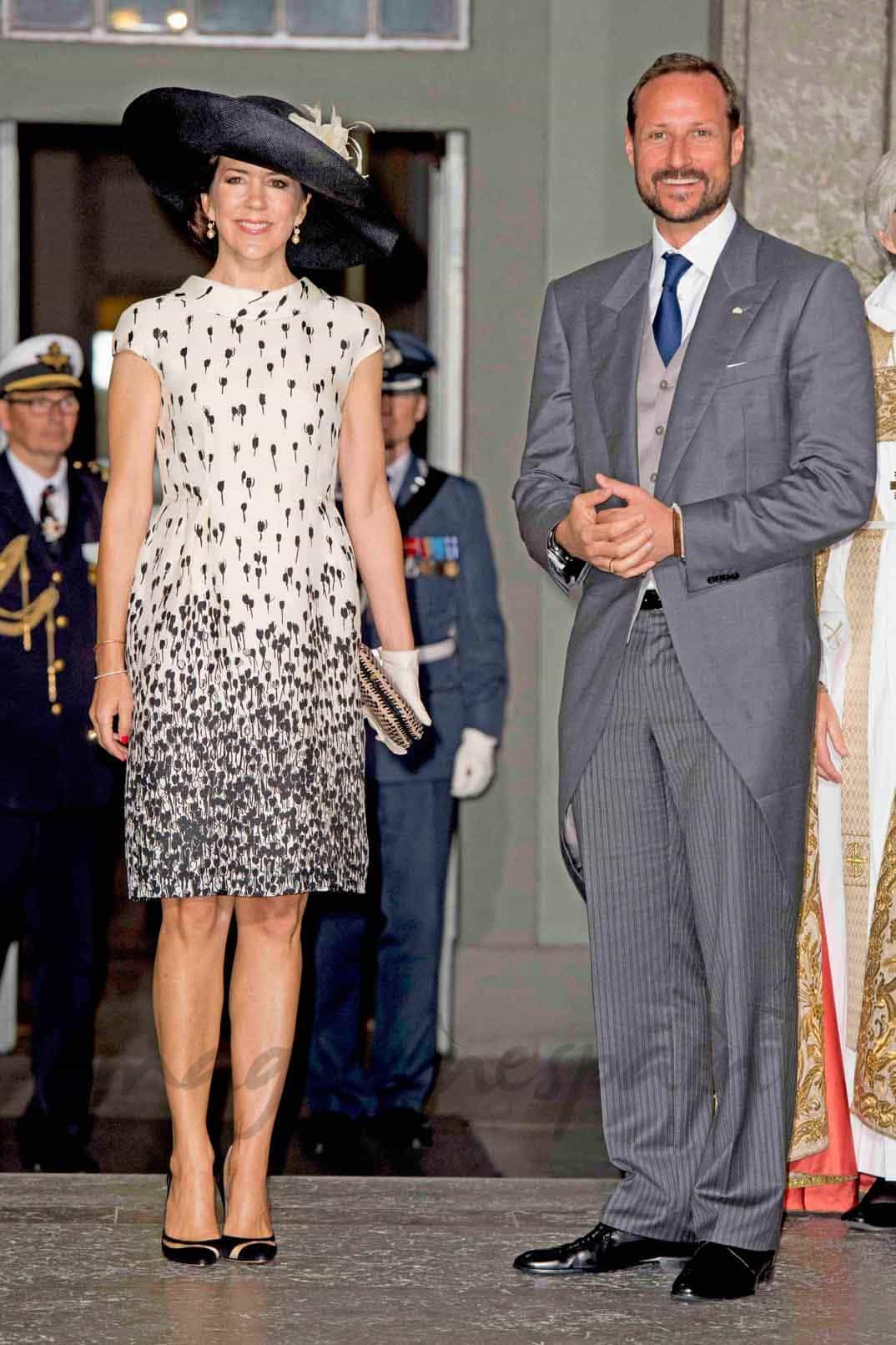 Princesa Mary de Dinamarca y Príncipe Haakon de Noruega