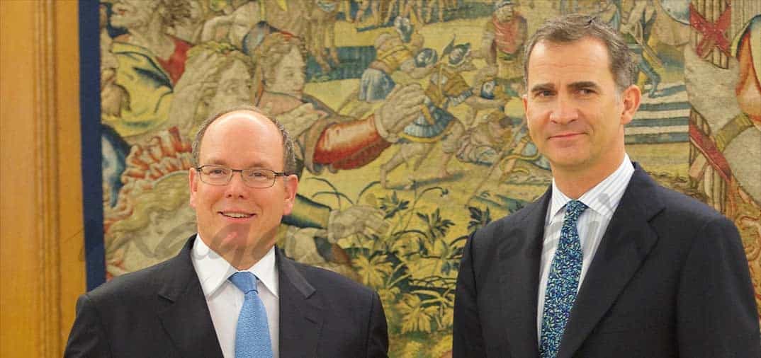 rey felipe vi, alberto de monaco, principe alberto, fundacion benefica