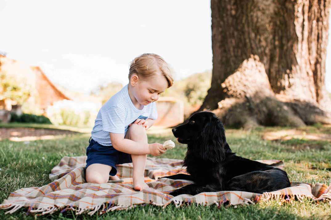 principe george cumple tres años