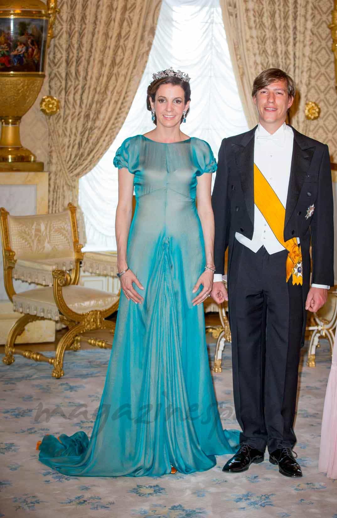 principe-louis-y-princesa-tessy en el dia de luxemburgo