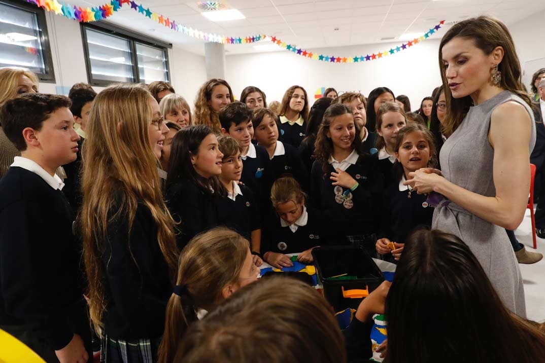 La reina Letizia en el IV Congreso Educativo de Enfermedades Raras © Casa S.M. El Rey