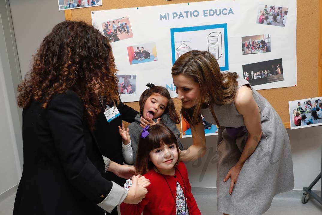 La reina Letizia en el IV Congreso Educativo de Enfermedades Raras © Casa S.M. El Rey