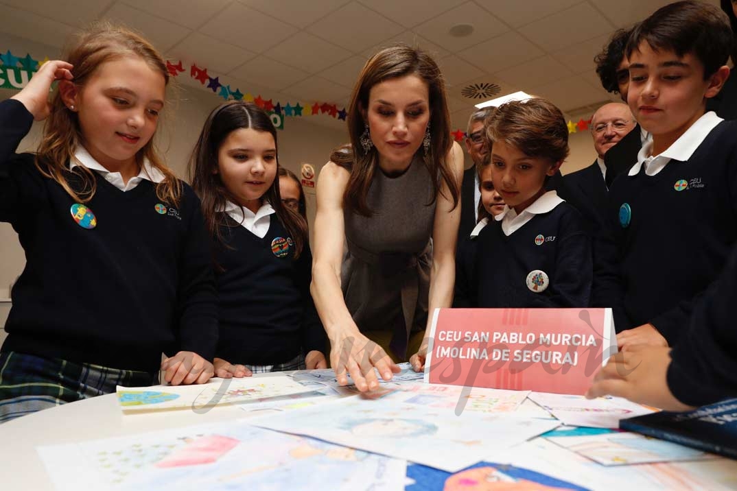 La reina Letizia en el IV Congreso Educativo de Enfermedades Raras © Casa S.M. El Rey