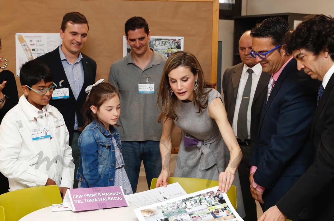 La reina Letizia en el IV Congreso Educativo de Enfermedades Raras © Casa S.M. El Rey