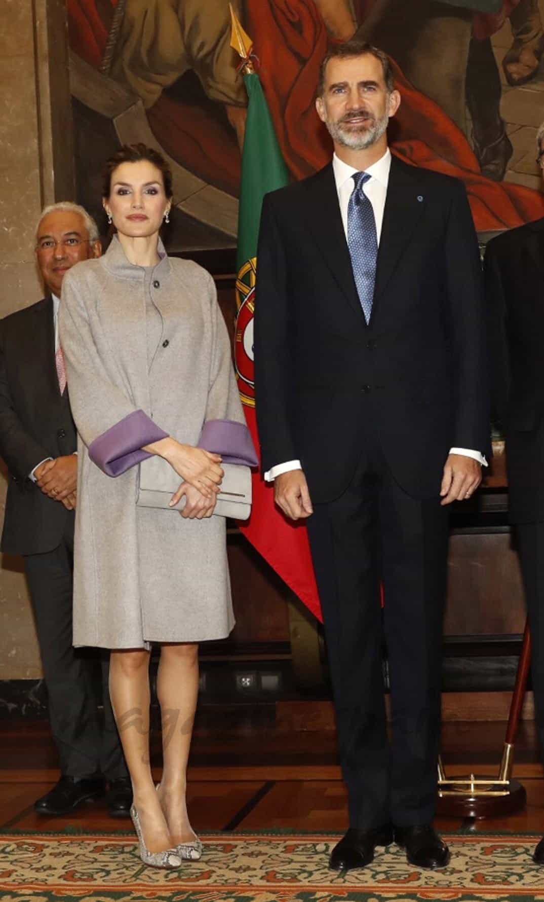 Reyes Felipe y Letiza en Portugal © Casa S.M. El Rey