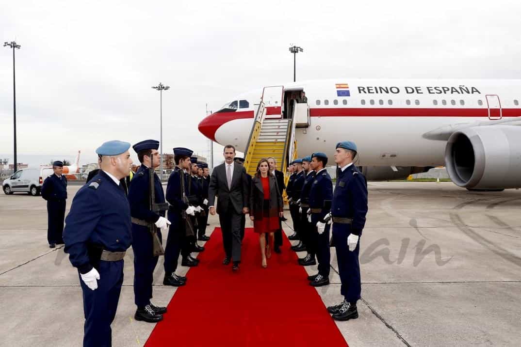 Reyes Felipe y Letiza en Portugal © Casa S.M. El Rey