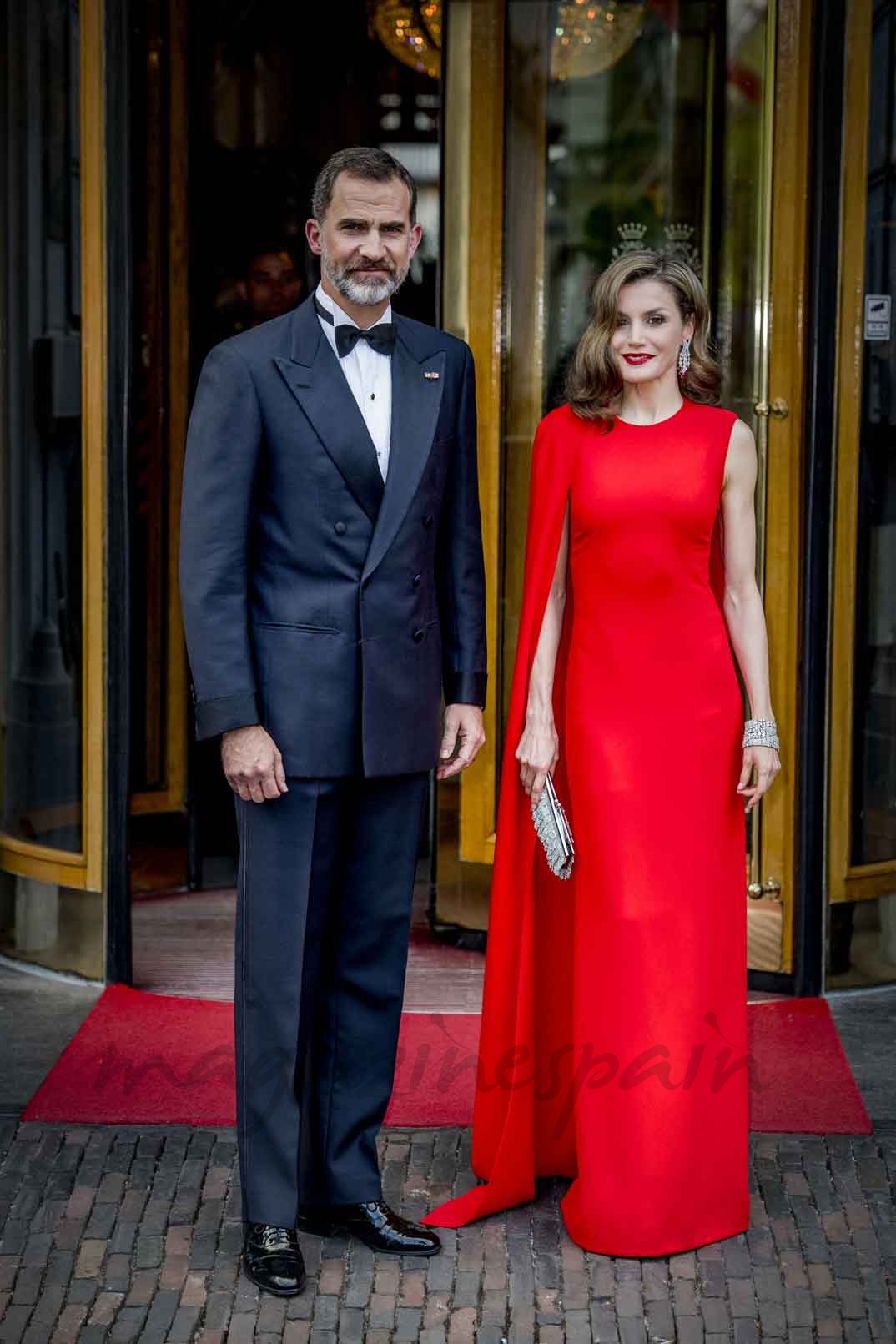 Reyes don Felipe y doña Letizia