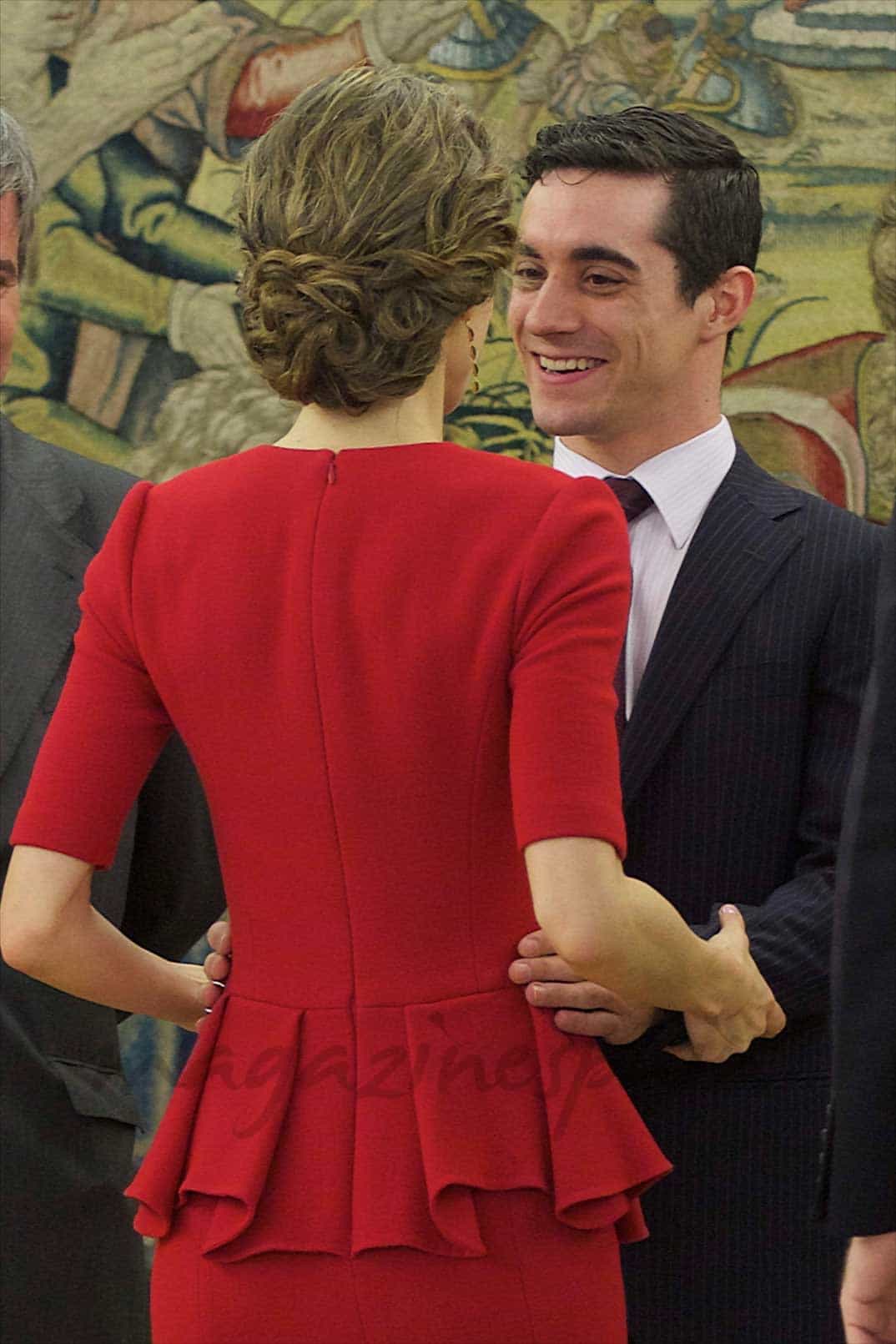 Reina Letizia y Javier Fernández