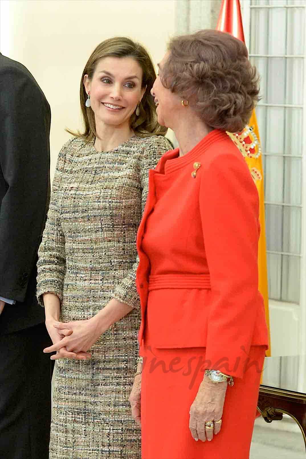 reinas letizia y Sofia una ,agnifica relacion