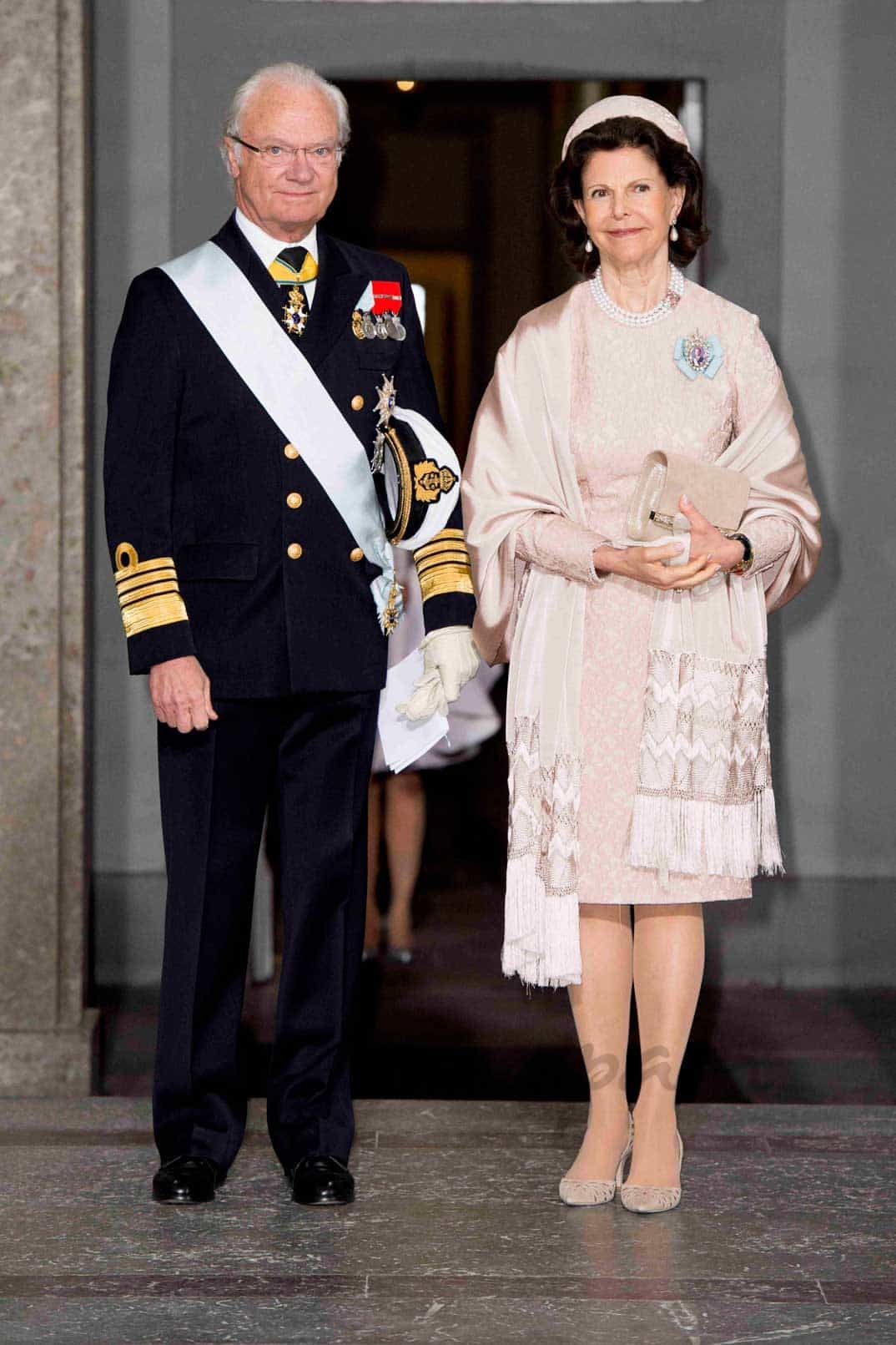 Rey Carlos Gustavo y Reina Silvia de Suecia