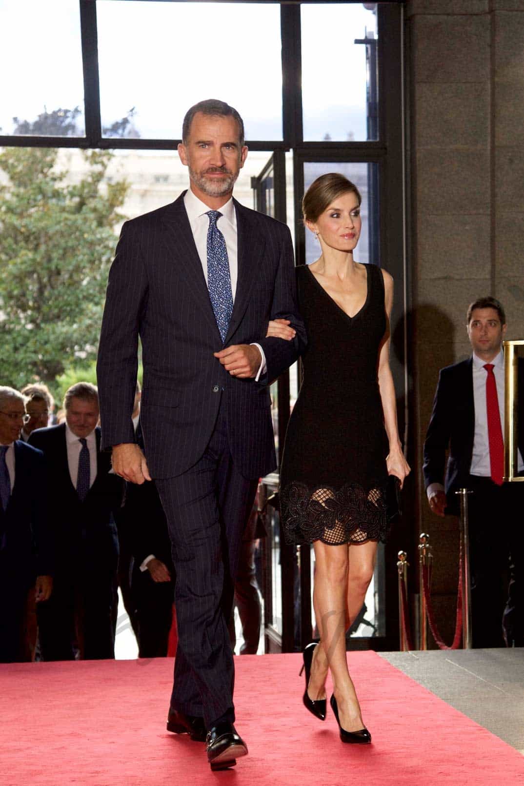 Rey Felipe con la reina Letizia