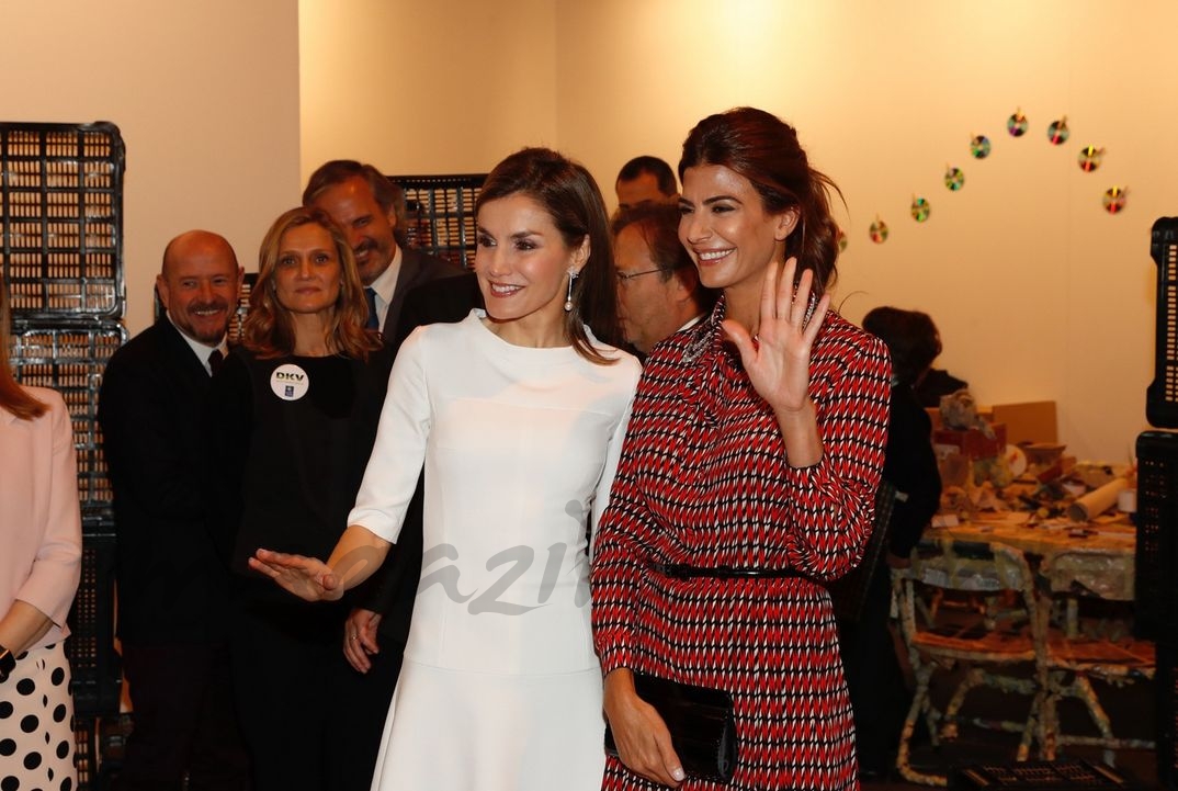 Juliana Awada y la reina Letizia © Casa S.M. El Rey