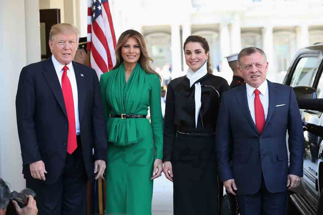 rania de jordania y melania trump dos estilos diferentes