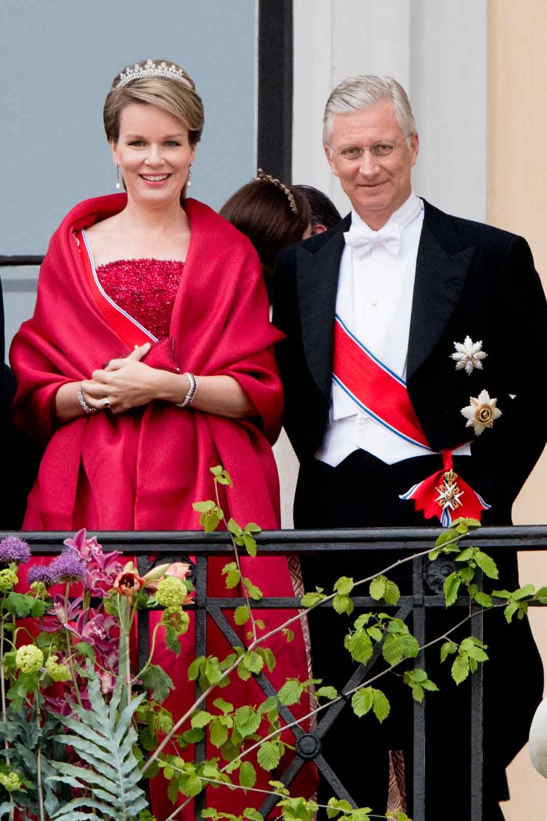 Reyes Felipe y Matilde de Bélgica