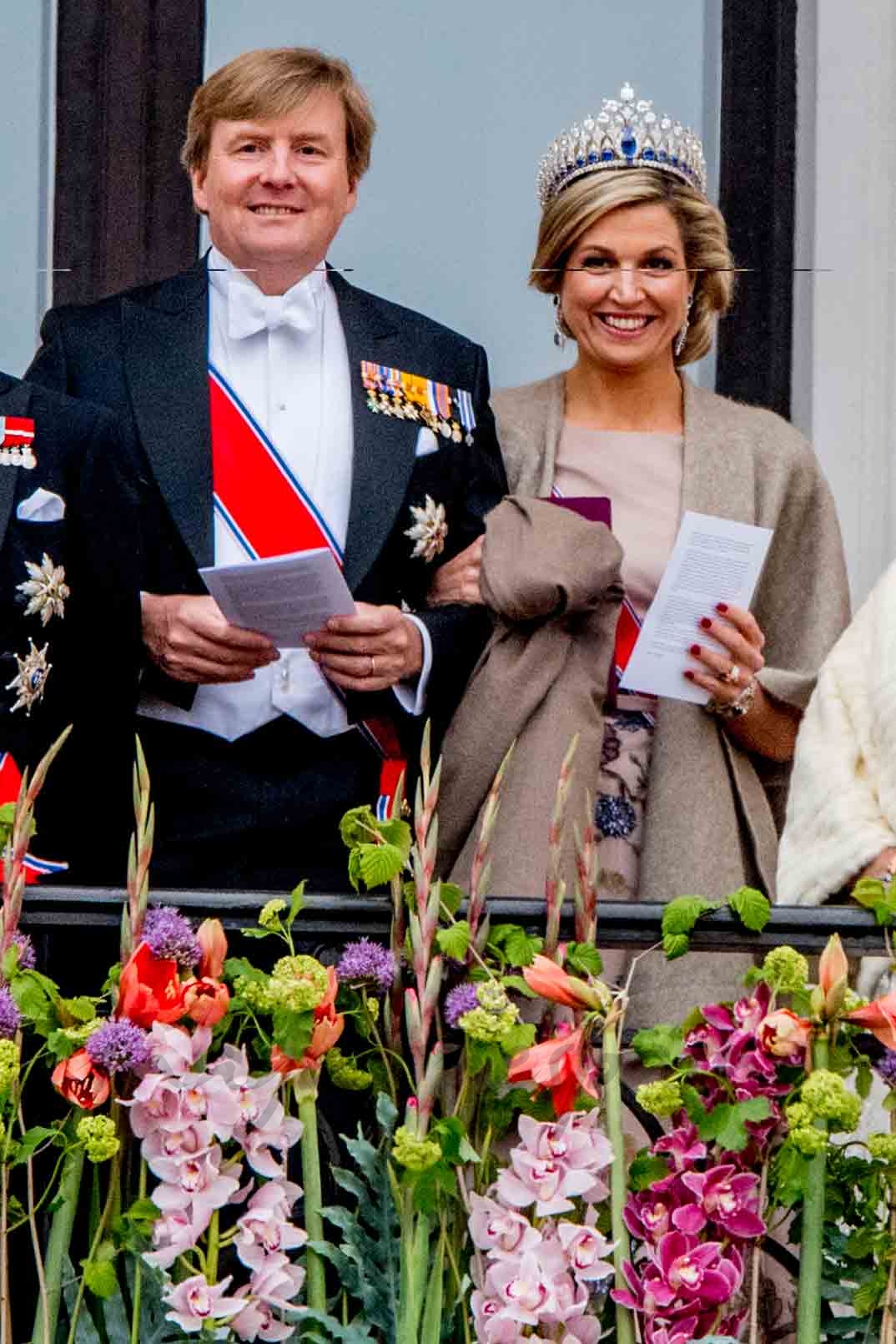 Reyes Guillermo y Máxima de Holanda