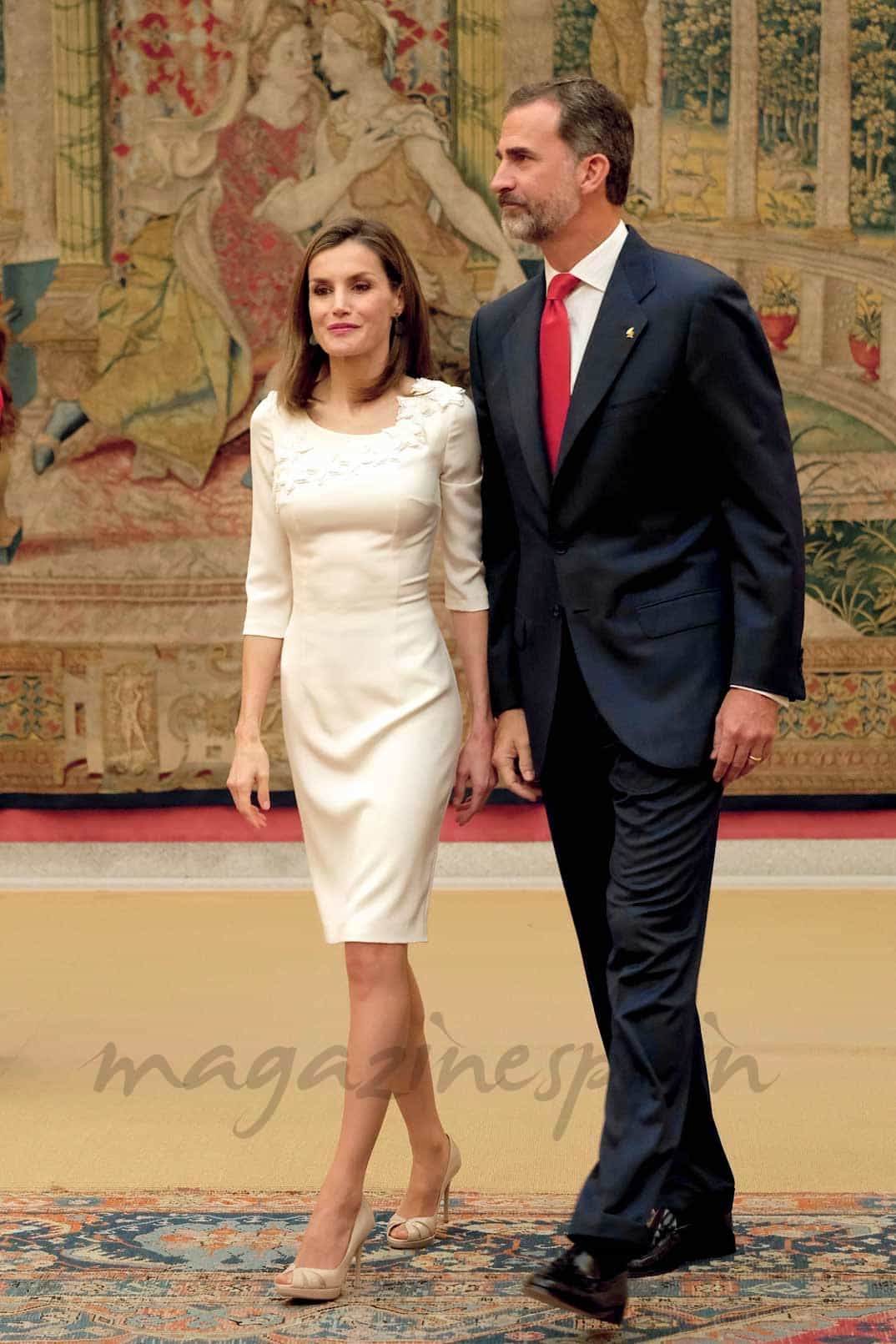 Reyes Felipe y Letizia