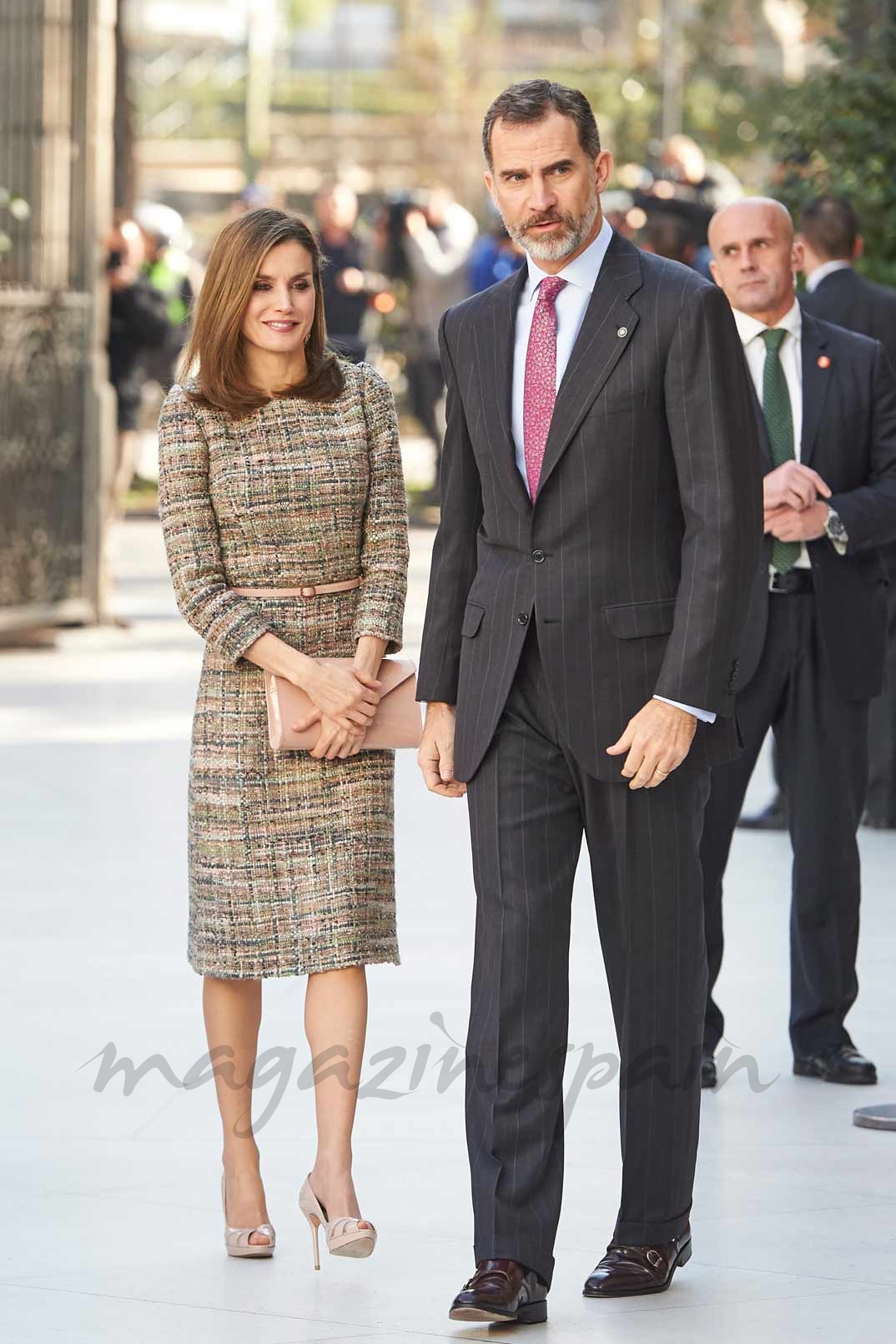 Reyes Felipe y Letizia en el Museo Thyssen