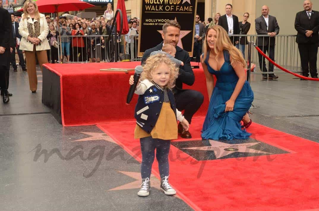 Ryan Reynolds, Blake Lively y sus dos hijas