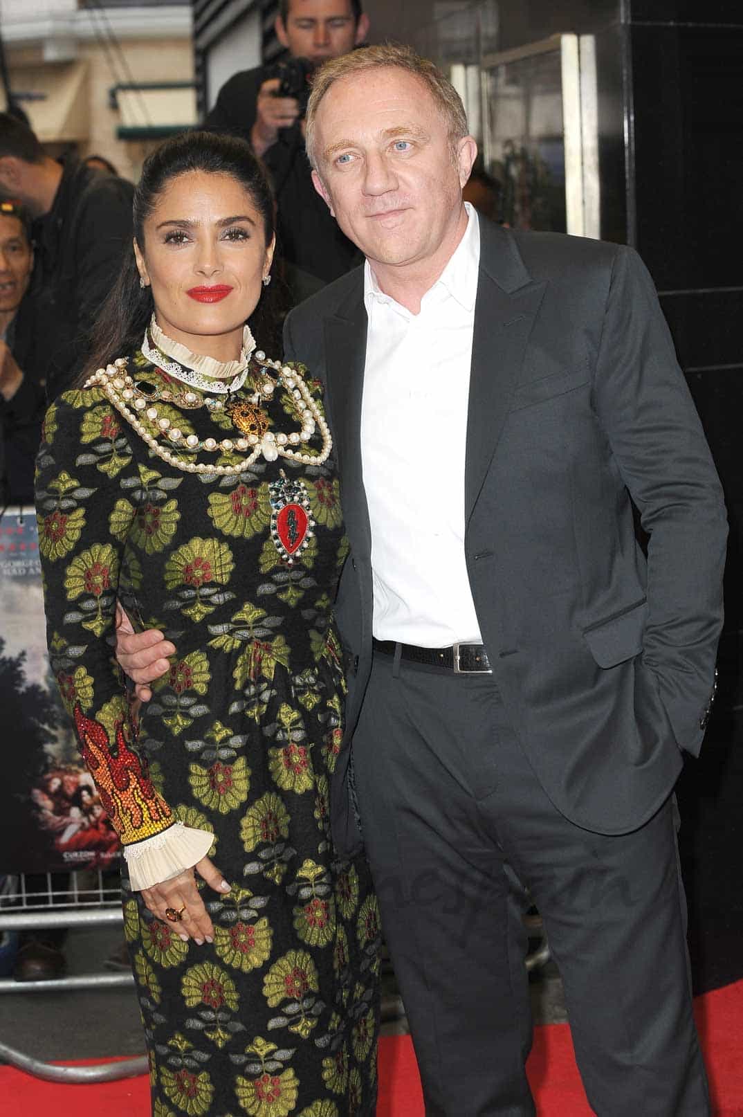 Salma Hayek y su marido Francois-Henri Pinault