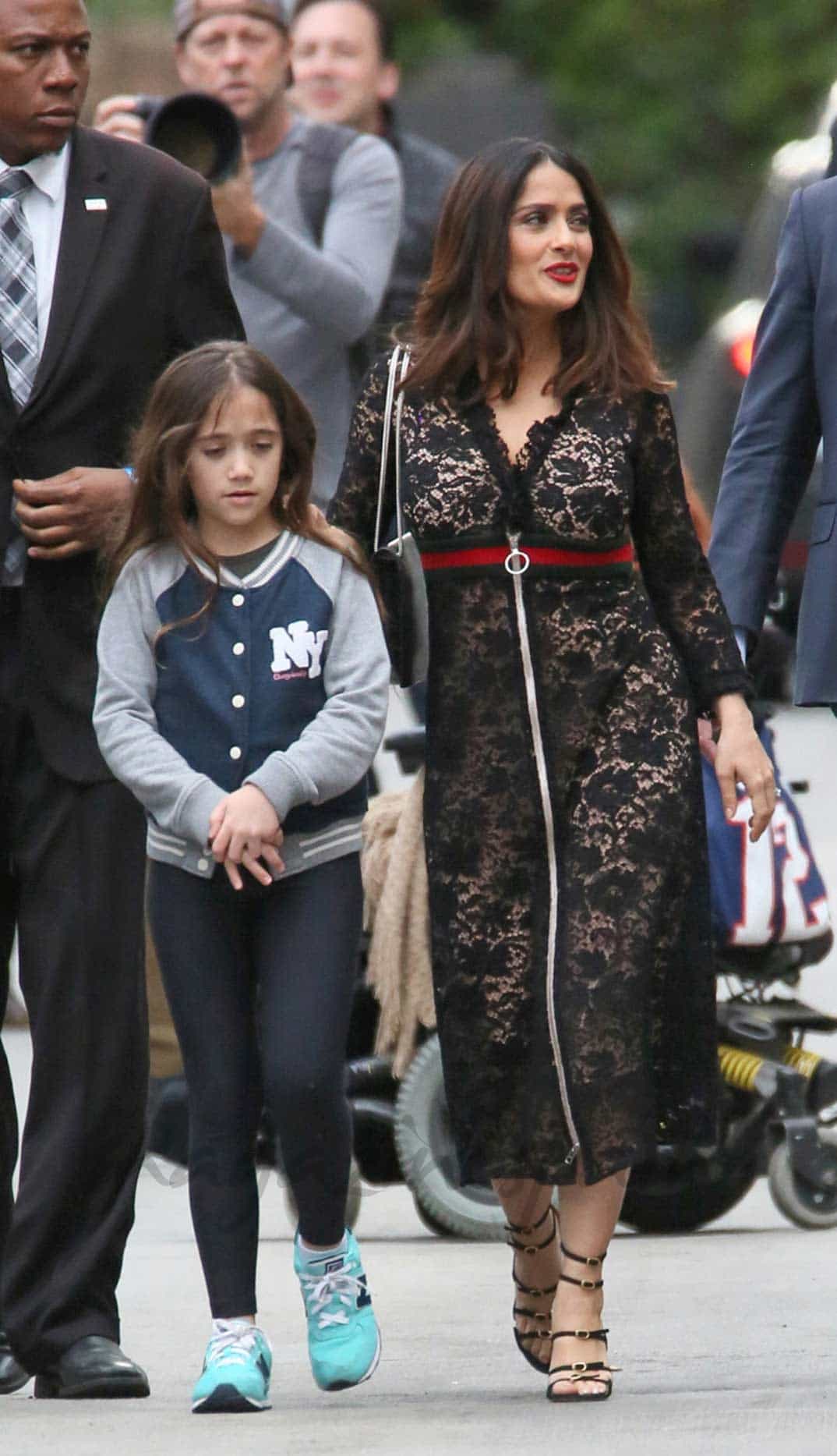 Salma Hayek con su hija Valentina