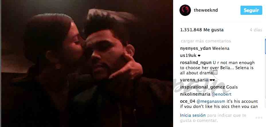 selena gomez y the weeknd nuevo amor