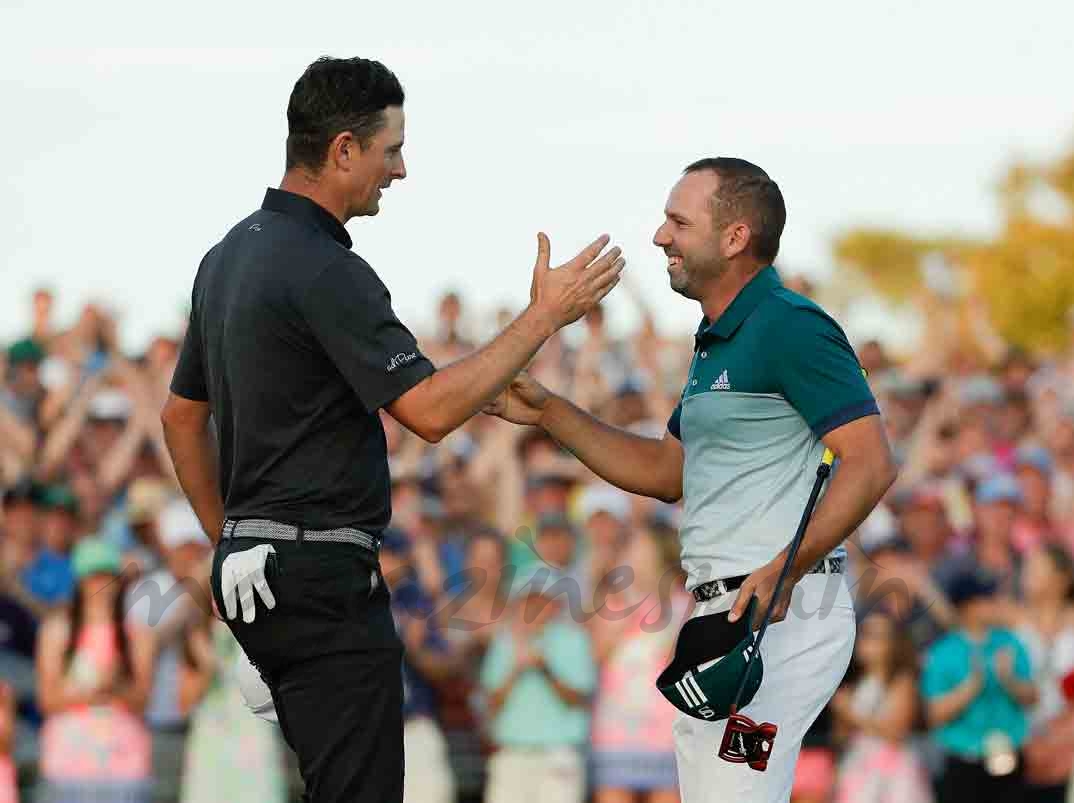 sergio garcia gana el master de augusta en la final a justin rose