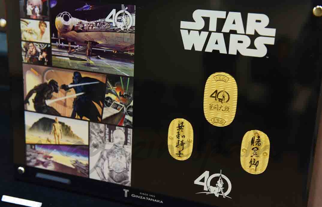 medallas conmemorativas de star wars