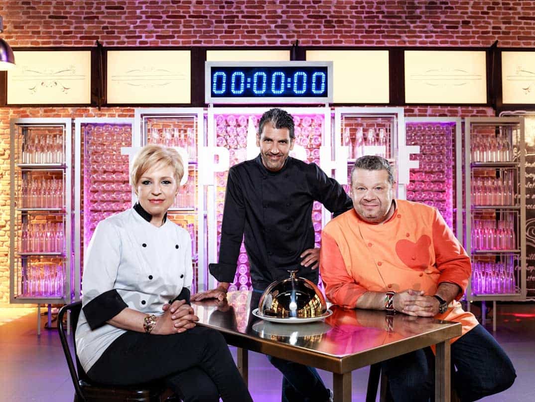 Susi Díaz, Paco Roncero y Alberto Chicote - Top Chef © Atresmedia
