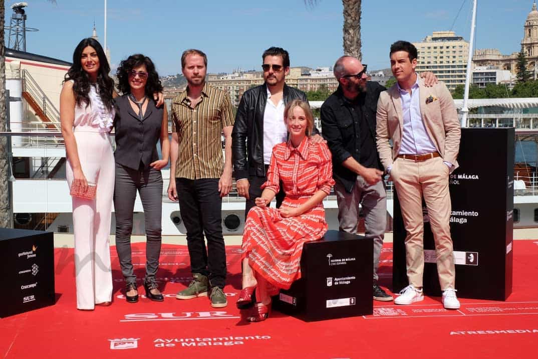 Kike Maíllo, director de "Toro", con sus protagonistas