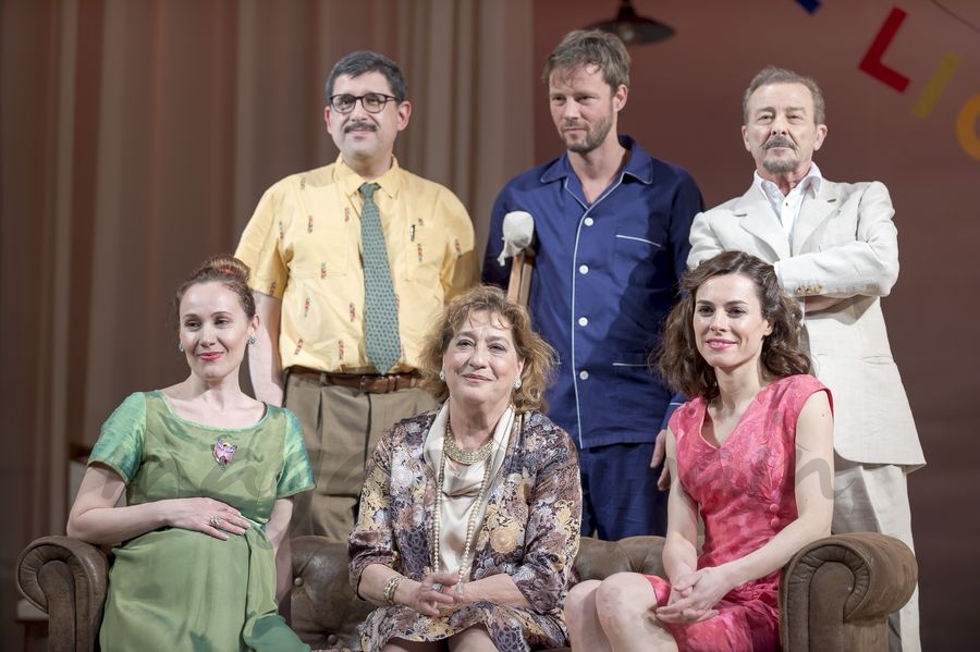 Juan Diego, Eloy Azorín, Begoña Maestre, José Luis Patiño, Marta Molina y Ana Marzoa