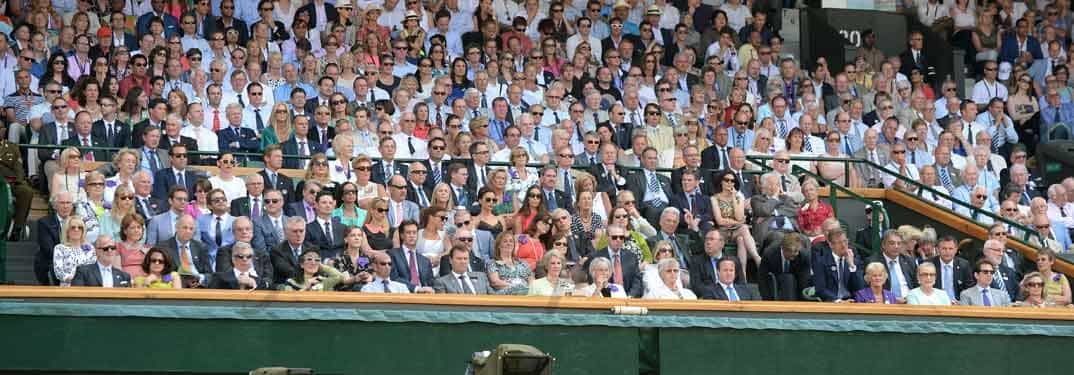 Victoria Beckham en Wimbledon
