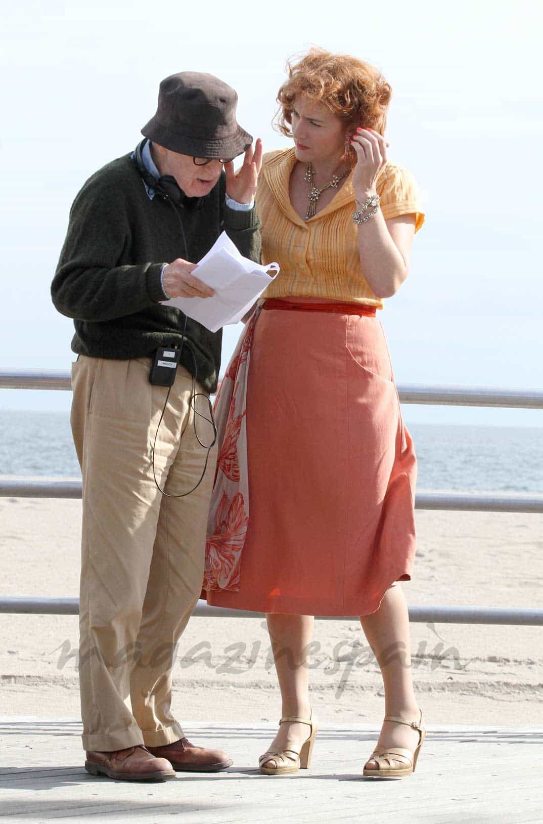 Woody Allen y Kate Winslet